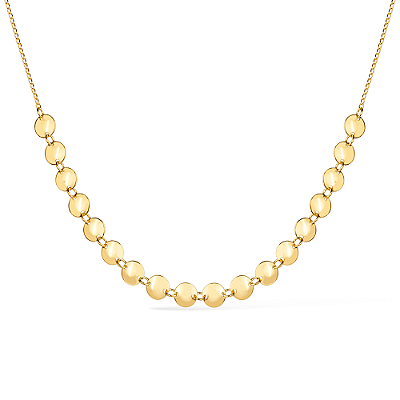 Chocker Dourada Esferas com Extensor