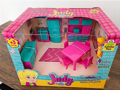 Casinha Judy Home com Cozinha para Crianças de 3 Anos ou Mais