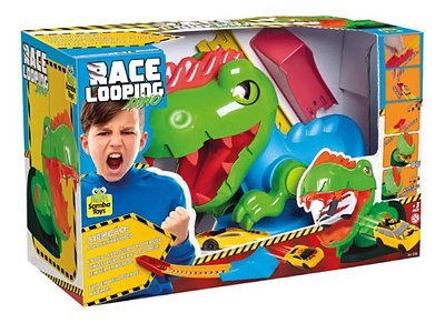 Pista de Manobras Race Looping Dino Desing INovador para Diversão e Adrenalina