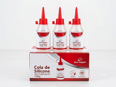 Cola Silicone 100g Uso Profissional para Reparos e Artesanato A partir de 3 Unidades