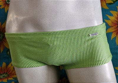 Sunga Tradicional Texturizada - Verde