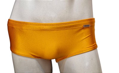 SUNGA TRADICIONAL TEXTURIZADA - LARANJA PITANGA