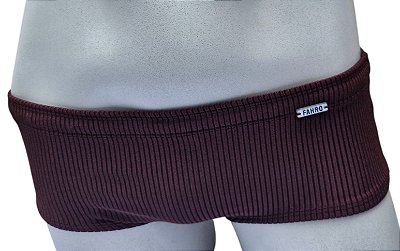 Sunga Tradicional - Marrom Café Texturizada