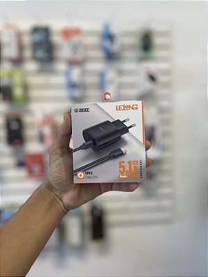 Carregador Tipo C Rápido Lelong LE-283CC