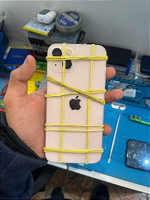 Troca de tampa iPhone 13 Rosa - Fale conosco