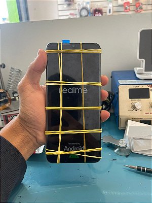 Troca de tela Realme Note 60X -  Chama no Whatsapp