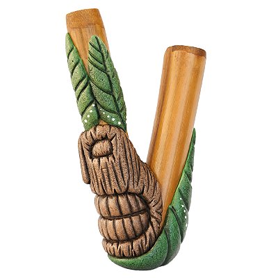 Kuripe Máscara Tiki — Sopro de Gaia