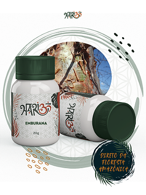 Emburana - Rapé Indígena - Medicina da Floresta