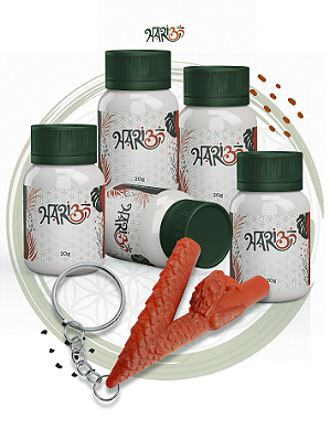 5 Rapés + Kuripe Serpente c/ Frete Grátis