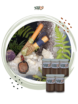 IxOm + Kuripe - Kit Experiência HariOm II - Medicina da Floresta