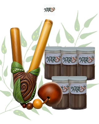 IxOm + Kuripe - Kit Experiência HariOm II - Medicina da Floresta