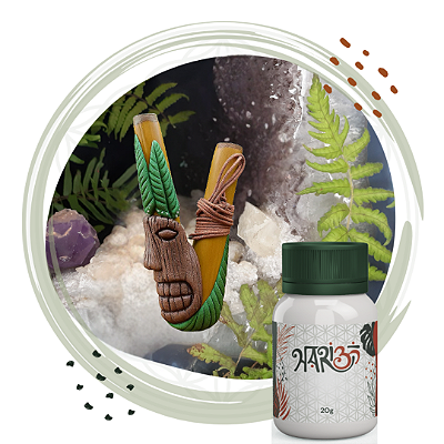 Kit Kuripe Deus Tiki + Rapé Indígena - Medicina da Floresta