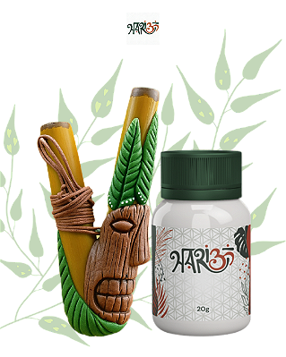 Kit Kuripe Deus Tiki + Rapé Indígena - Medicina da Floresta