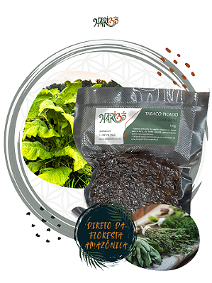 Tabaco Mói com Ervas Orgânico Picado para Cachimbo - 100g