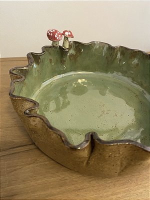 Bowl de Cerâmica G Cogumelo