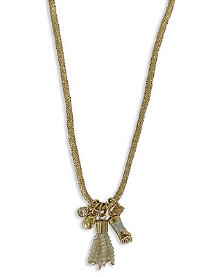 Colar Longo Lurex