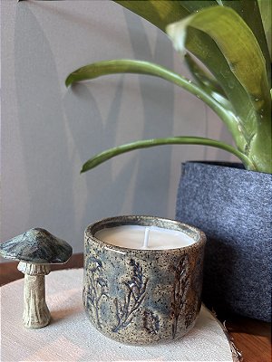 Vela cerâmica Ramos