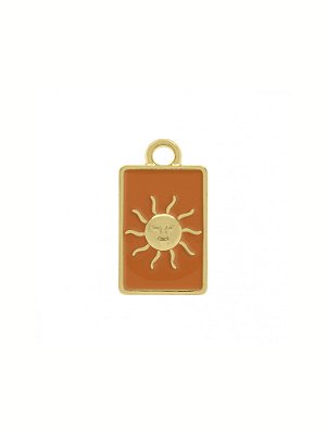Pingente Placa Sol