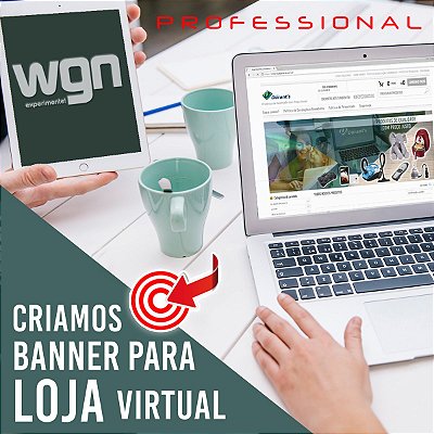 Arte final, Banner para loja virtual