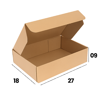 75 Caixas de Papelão 27x18x09 Para Envio Correio e Ecommerce