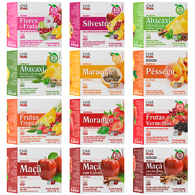 kit Chá de frutas
