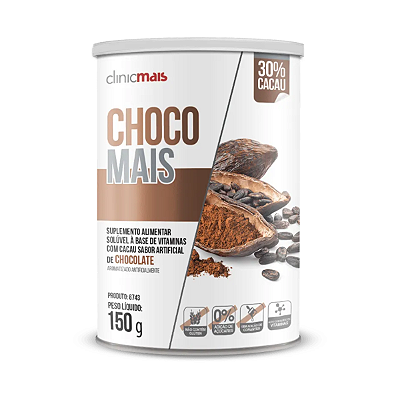 ChocoMais com Vitaminas e Minerais Sabor Chocolate 150g