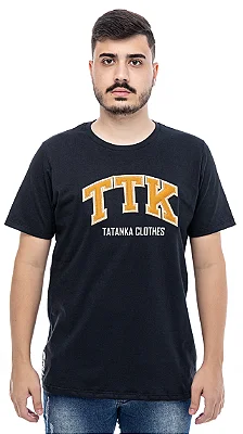 CAMISETA TATANKA BORDADA PRETA COD4505