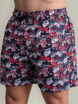 BERMUDA TEXAS FARM/TACTEL ESTAMPADA