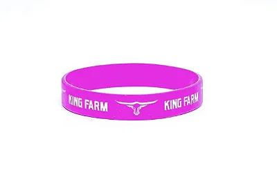 PULSEIRA DE SILICONE KING FARM/ROSA