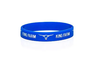 PULSEIRA DE SILICONE KING FARM/AZUL