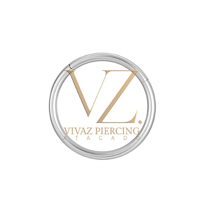 Segmento Argola liso 1.2x10mm Titânio