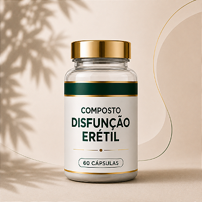 Composto Disfunção Erétil - 60 Cápsulas