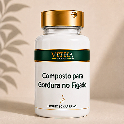 Composto para Gordura no Fígado - 60 Cápsulas