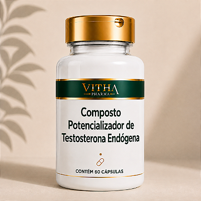 Composto Potencializador de Testosterona Endógena - 60 Cápsulas