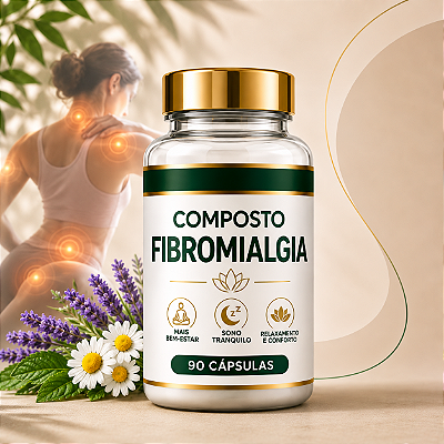 Composto Fibromialgia - 90 Cápsulas