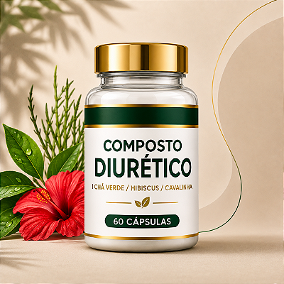 Composto Diurético - 60 Cápsulas