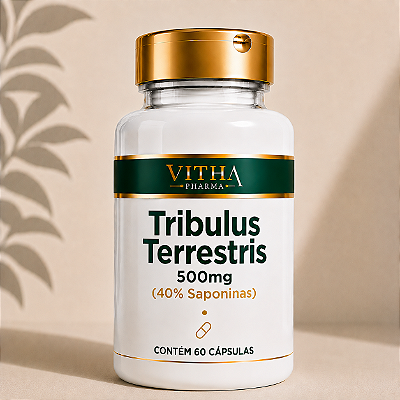 Tribulus Terrestris 500mg - 60 Cápsulas (40% Saponinas)