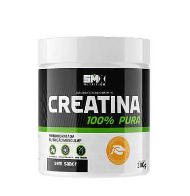 Creatina 100% Pura - Suplemento em Pó - 300g