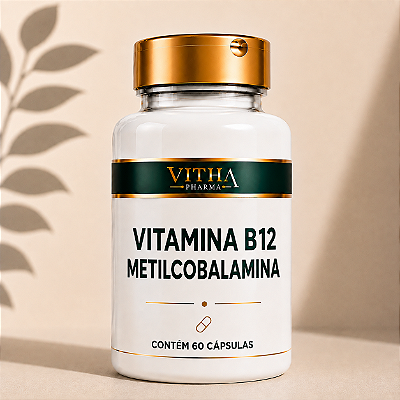 Metilcobalamina 1000 mcg - 60 Cápsulas