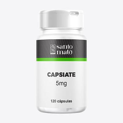 Capsiate 5Mg - 120 cápsulas