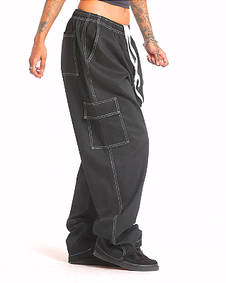 Calça Cargo Co Buka - Contraste