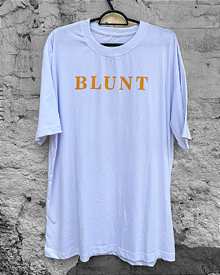 Camiseta Oversized BLUNT - Branca