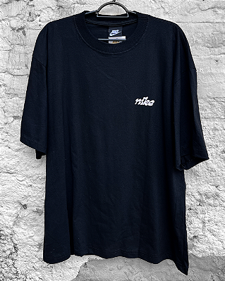 Camiseta Oversized Just NIKE - Preta