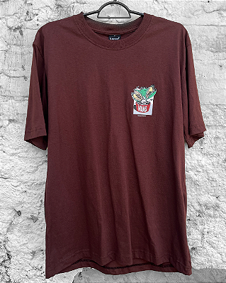 Camiseta Oversized VANS - Marrom