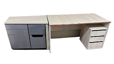 Conjunto Mesa, Armário e Gaveteiro