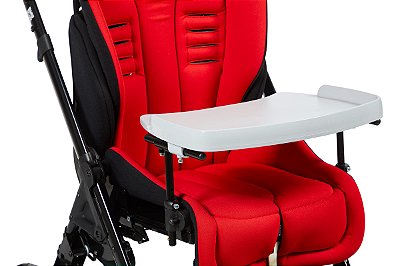 Bandeja de plástico cinza