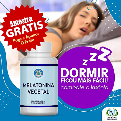 Herbatonin® (Melatonina) Amostras Grátis 8 Cápsulas