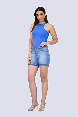 755- BERMUDA FEM MEIA COXA CIN INT #MM# BELLAGIO