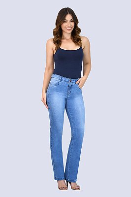 265- CALÇA FEMININA RETA #MM# BRESCIA