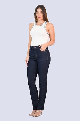 375 - CALÇA FEMININCA CINTURA INTERMEDIARIA #MM# MADALONI